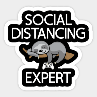 Video Game Social Distancing Sticker